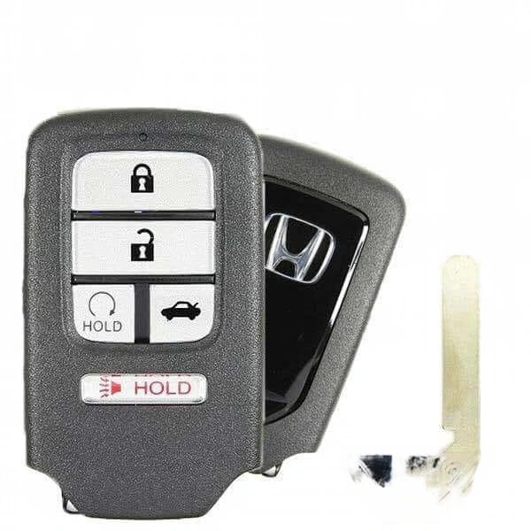 16-17 Honda: Car | 5-Button Smart Key, Driver 2 | PN: 72147-T2G-A51 | FCC: ACJ932HK1310A | SKU: RSK-HON-T2GA51 | OEM