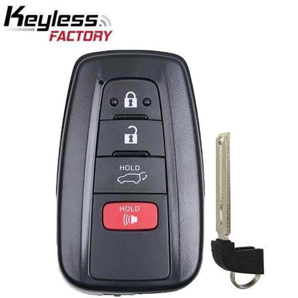 19-25 Toyota (USA): SUV | 4-Button Smart Key, Board 0351 | PN: 8990H-0R030 | FCC: HYQ14FBC | SKU: RSK-TOY-RAV19 | Aftermarket