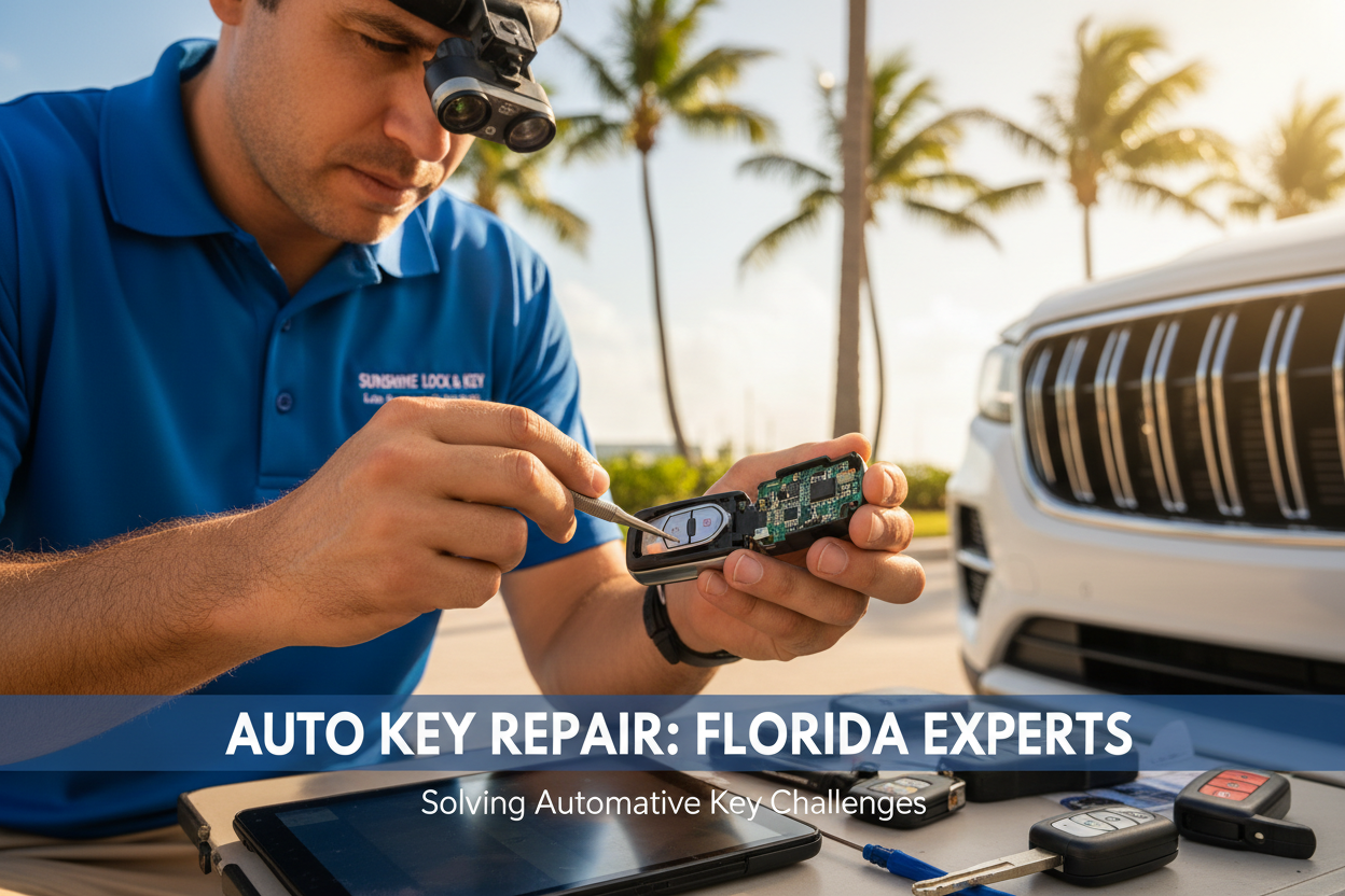 Florida Keys: Causes and Solutions for Failed Vehicle Keys in Florida - Auto Key Repair by Florida Experts.