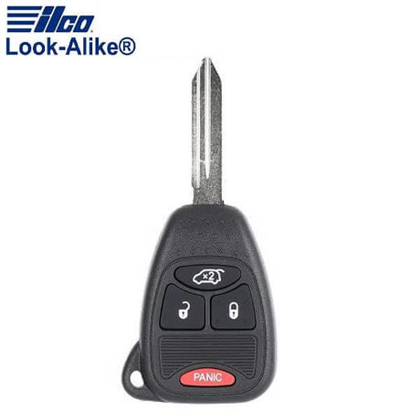 04-08 Chrysler, Jeep: SUV, Van | 4-Button Remote Head Key | PN: 04589053AC | FCC: OHT692714AA | SKU: RHK-CHRY-4B4 | Aftermarket