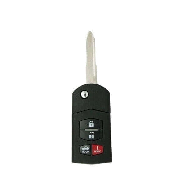 06-15 Mazda: Car | 4-Button Flip Key | PN: BBM4-67-5RY | FCC: BGBX1T478SKE125-01 | SKU: RK-MZ-SKE-4 | Aftermarket