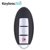 07-15 Nissan: Car, SUV | 3-Button Smart Key | PN: 285E3-EM30D | FCC: CWTWBU729 | IC: 1788D-FWB1U729 | SKU: NIS-301-K2G | Aftermarket