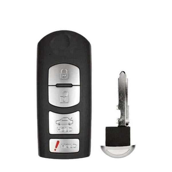 09-13 Mazda: Car | 4-Button Smart Key | PN: GSYL-67-5RY | FCC: KR55WK49383 | SKU: RSK-MZ-KR5-4 | Aftermarket