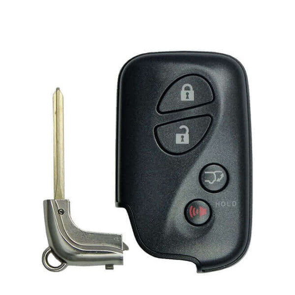 10-15 Lexus: Hatchback, SUV | 4-Button Smart Key, GNE Board 5290 | PN: 89904-0E031 | FCC: HYQ14ACX | SKU: 10566A | Aftermarket