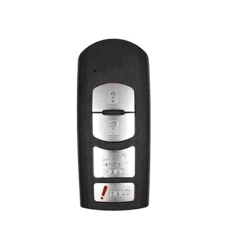 10-15 Mazda: SUV | 4-Button Smart Key w/Hatch | PN: TEY1-67-5RY | FCC: WAZX1T763SKE11A04 | SKU: RSK-MAZ-CX79 | Aftermarket