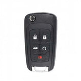 10-22 GM: Car, SUV | 5-Button Flip Key, PEPS | PN: 13504199 | FCC: OHT01060512 | SKU: RFK-GM-PRX5 | Aftermarket