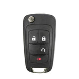 10-19 Buick, Chevrolet, GMC: Car, SUV | 4-Button Flip Key | PN: 20873622 | FCC: OHT01060512 | SKU: RK-GM-FP6 | Aftermarket
