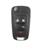 10-23 Buick, Chevrolet, GMC: Car, SUV | 4-Button Flip Key | PN: 20873622 | FCC: OHT01060512 | SKU: RK-GM-FP6 | Aftermarket