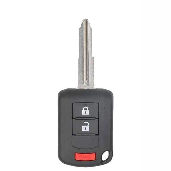 10-24 Mitsubishi: Car, SUV | 3-Button Remote Head Key | PN: 6370B944 | FCC: OUCJ166N | SKU: RHK-MIT-OL03 | Aftermarket