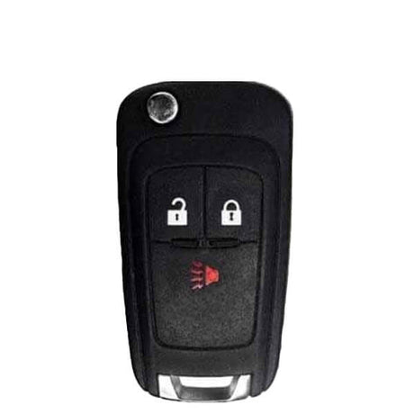 13-15 Chevrolet: Hatchback | 3-Button Flip Key, 315 MHz | PN: 95233524 | FCC: A2GM3AFUS03 | SKU: RFK-CHV-S524 | Aftermarket