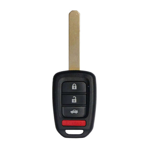 13-15 Honda: Car | 4-Button Remote Head Key, G-Chip | PN: 35118-T2A-A20 | FCC: MLBHLIK6-1T | SKU: ILCO-AX00010900 | Aftermarket