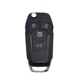 13-17 Ford: Car | Flip Key SHELL, No Board, No Chip | PN: 164-R7986 | FCC: N5F-A08TAA | SKU: FKS-FD-087 | Aftermarket