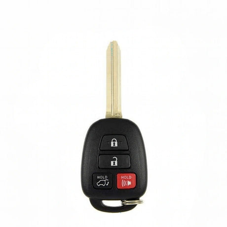 13-18 Toyota (JPN): Car | 4-Button Remote Head Key, H Chip 4D | PN: 89070-42830 | FCC: HYQ12BDM | SKU: RHK-TOY-DMR4 | Aftermarket