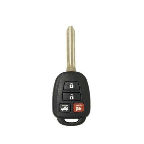 13-19 Toyota (USA): SUV | 4-Button Remote Head Key, H Chip 4D | PN: 89070-0R100 | FCC: GQ4-52T | SKU: RHK-TOY-52TH-4 | Aftermarket
