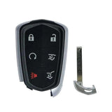 15-26 Cadillac: SUV | 6-Button Smart Key SHELL For HYQ2AB, HYQ2EB | SKU: SKS-CAD-014 | Aftermarket