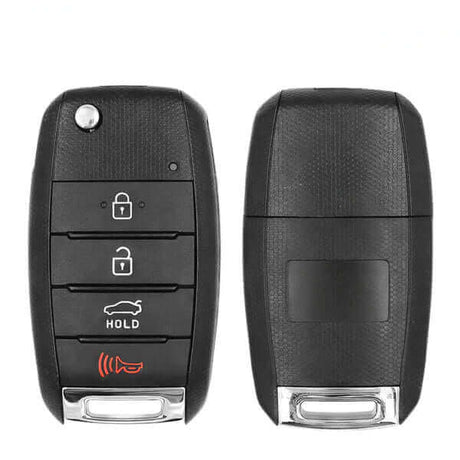 16-20 Kia: Car | 4-Button Remote Flip Key | PN: 95430-D4010 | FCC: SY5JFRGE04 | ASSY: JF 4BT | SKU: KIA-1163-RC | OEM Refurb