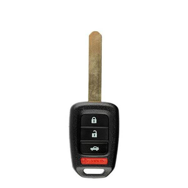 16-22 Honda: Car, SUV | 4-Button Remote Head Key, G-Chip | PN: 35118-T2A-A60 | FCC: MLBHLIK6-1TA | SKU: RK-HON-1TA-4 | Aftermarket
