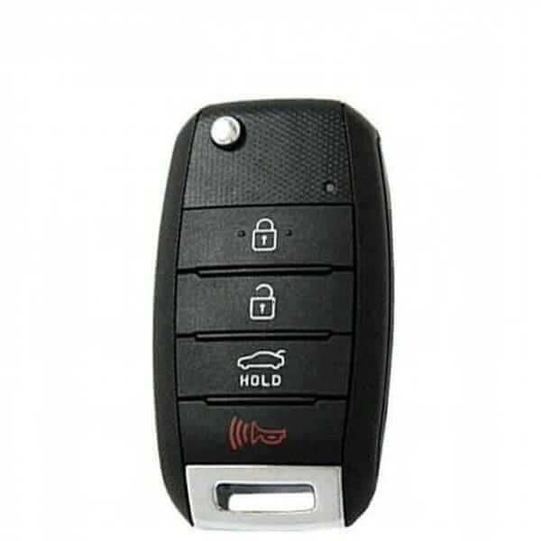 17-18 Kia: Car | 4-Button Flip Key | PN: 95430-A7200 | FCC: OSLOKA-875T (YD) | SKU: RFK-KIA-FT04 | Aftermarket