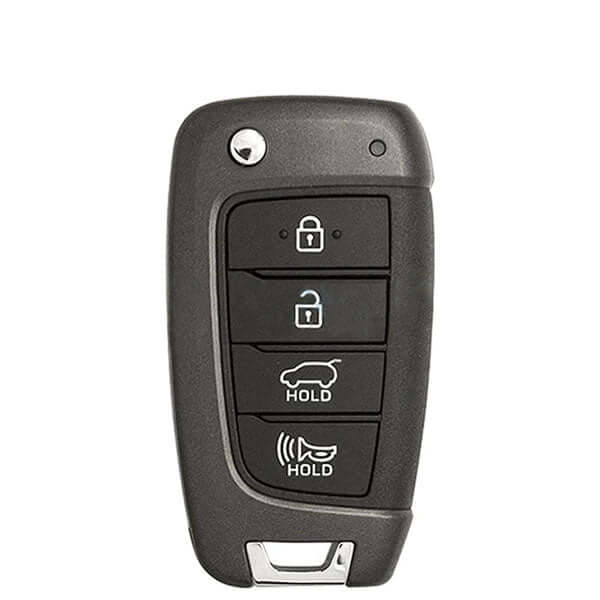 18-20 Hyundai: SUV | 4-Button Flip Key, No Chip | PN: 95430-S2100 | FCC: TQ8-RKE-4F39 | SKU: HYU-276-RC | OEM Refurb