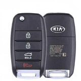 18-21 Kia: Car | 4-Button Flip Key | PN: 95430-H9700 | FCC: NYOSYEC4TX1611 (SC 4BT) | SKU: RFK-KIA9700-RFB | OEM Refurb