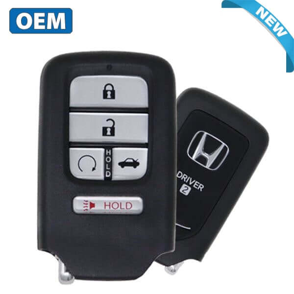 18-22 Honda: Car | 5-Button Smart Key, Driver 2 | PN: 72147-TVA-A32 | FCC: CWTWB1G0090 | SKU: RSK-HON-AA32 | OEM