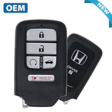 18-22 Honda: Car | 5-Button Smart Key, Driver 2 | PN: 72147-TVA-A32 | FCC: CWTWB1G0090 | SKU: RSK-HON-AA32 | OEM