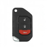 18-26 Jeep: SUV | 3-Button Flip Key | PN: 68416782AA | FCC: OHT1130261 | SKU: RFK-WRNG-3 | Aftermarket