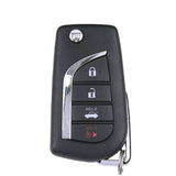 18-26 Toyota (USA): Car | 4-Button Flip Key, H Chip 4D | PN: 89070-06790 | FCC: HYQ12BFB | SKU: RFK-TOY-BFB-4 | Aftermarket