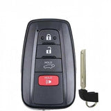 19-25 Toyota (USA): SUV | 4-Button Smart Key, G Board 0351 | PN: 8990H-0R030 | FCC: HYQ14FBC | SKU: RSK-TOY-HYQ14FLA-4B-S | Aftermarket