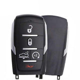 19-26 Dodge Ram 1500: Truck | 5-Button Smart Key, w/Silver Stripe | PN: 68291690AE | FCC: OHT-4882056 | SKU: RSK-DDG-05AS | Aftermarket