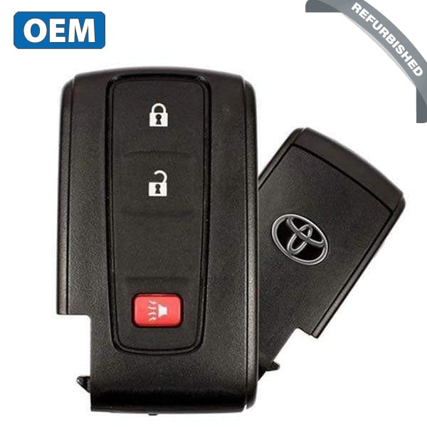 04-09 Toyota: Car | 3-Button Smart Key, w/Smart Entry | PN: 89994-47061 | FCC: MOZB31EG | SKU: RSK-TOY028 | OEM Refurb