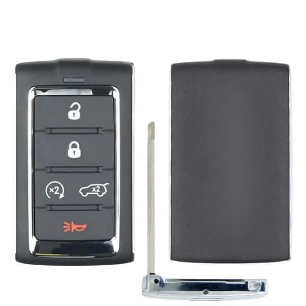 21-25 Jeep: SUV | 5-Button Smart Key | PN: 68469565AA | FCC: M3NWXF0B1 | SKU: JEP-37-AM | Aftermarket