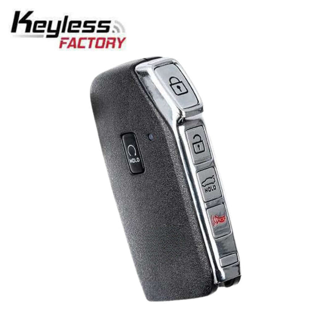 21-25 Kia 5-BTN Smart Key with remote buttons for locking and starting.