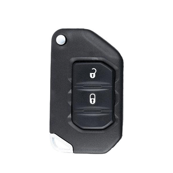21-26 Jeep: SUV | 2-Button Smart Flip Key Remote | PN: 68416786AB | FCC: OHT1130261 | SKU: RF-WRNG-2 | Aftermarket
