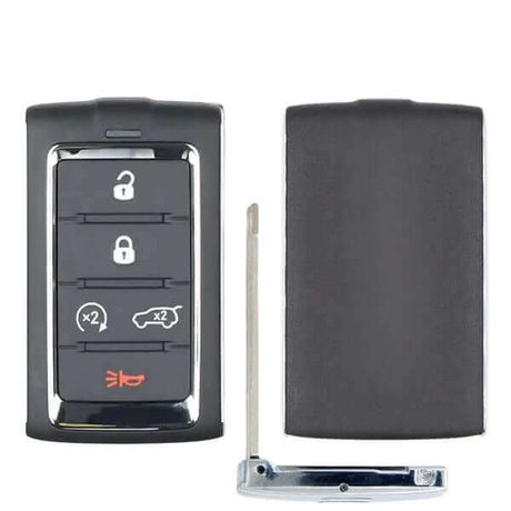 21-26 Jeep: SUV | 5-Button Smart Key | PN: 68469565AA | FCC: M3NWXF0B1 | SKU: CHRY-1687-K2G | Premium Aftermarket