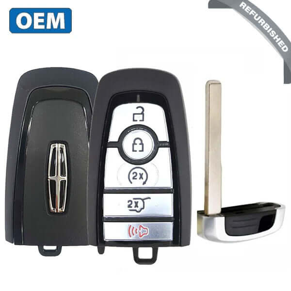 22-24 Lincoln: SUV | 5-Button Smart Key, Motion Sensing TVM | PN: 164-R8321 | FCC: M3N-A3C054339 | SKU: NL7T-15K601-EA | OEM Refurb