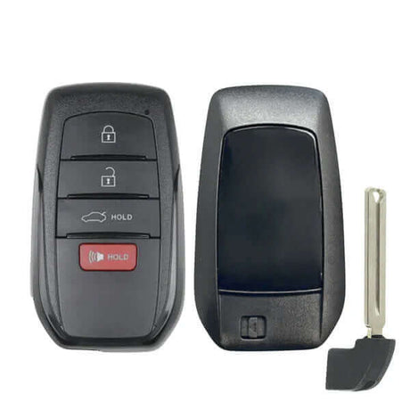 23-26 Toyota: Car | 4-Button Smart Key, G Board 2561 | PN: 8990H-AQ010 | FCC: HYQ14FBW | SKU: TOY-141-AM | Aftermarket