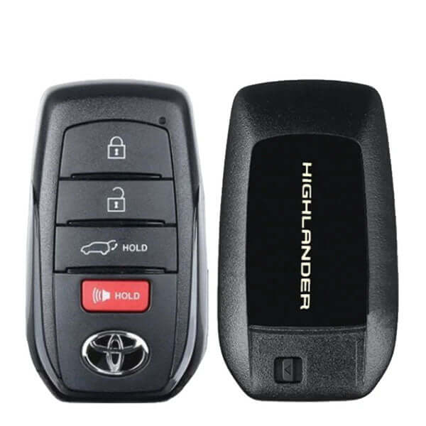 24-26 Toyota: SUV | 4-Button Smart Key, G Board 3041, 315 MHz | PN: 8990H-0E600 | FCC: HYQ14FBX | SKU: 11709L | OEM Locked