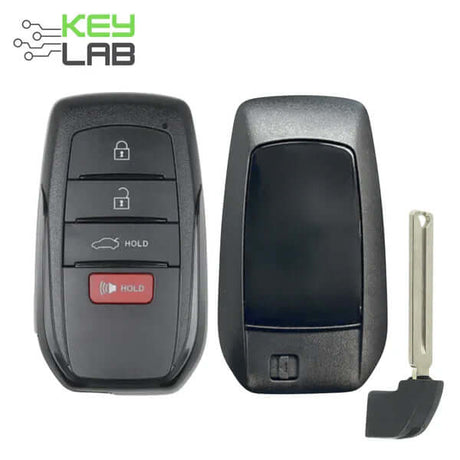 25-26 Toyota: Car | 4-Button Smart Key | PN: 8990H-AQ010 | FCC: HYQ14FBW | SKU: TOY-141-AM | Aftermarket