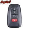 19-24 Toyota (JPN): SUV | 4-Button Smart Key, Board 0351 | PN: 8990H-42030 | FCC: HYQ14FBC | SKU: MAL-TOY-42030 | Aftermarket