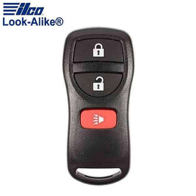 02-21 Nissan, Infiniti, Suzuki: SUV, Truck, Van | 3-Button Keyless Entry Remote | PN: 28268-5W501 | FCC: KBRASTU15 | SKU: RKE-NIS-3B1 | Aftermarket