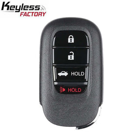 22-24 Honda: Car | 4-Button Smart Key | PN: 72147-T20-A01 | FCC: KR5TP-4 | SKU: RSK-HON-A01 | Aftermarket