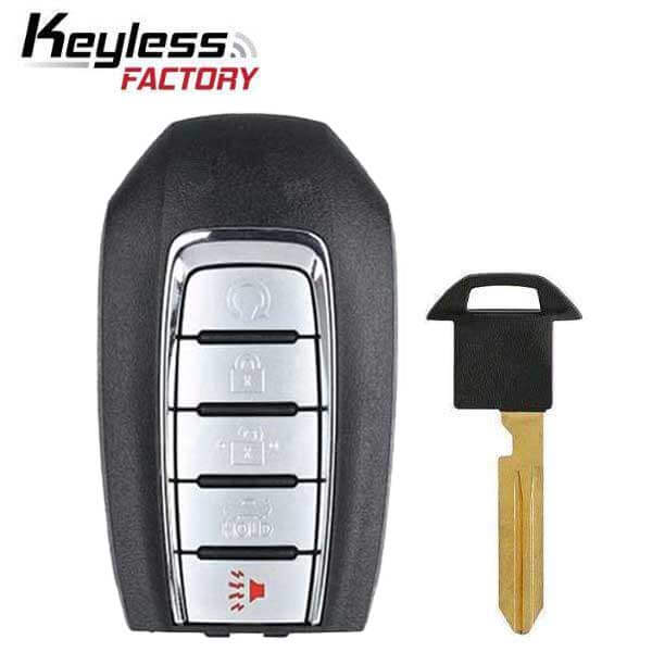 19-24 Infiniti: SUV | 5-Button Smart Key | PN: 285E3-6HE6A | FCC: KR5TXN7 | IC: 7812D-TXN7 | SKU: RSK-INF-2005 | Aftermarket