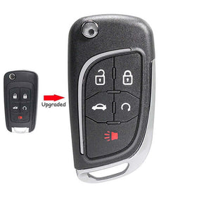 10-20 GM: Car, SUV | 5-Button Flip Key, Hard Buttons | PN: 5924369 | FCC: OHT01060512 | SKU: SP-GM-FP5 | Aftermarket