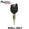 93-24 Mitsubishi: Car, SUV | MIT3, MIT14, MIT17 Transponder Key SHELL, No Chip | SKU: ST-MIT3 | Aftermarket