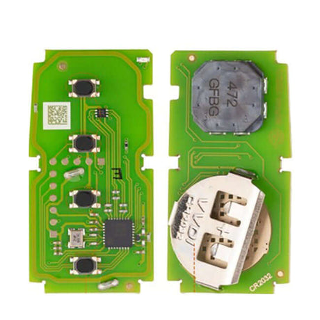 Xhorse XM38 Toyota/Lexus: Car, SUV | 4-Button Universal Smart Key, 312-434 MHz | PN: XSTO01EN | FCC: HYQ14FBA, HYQ14FBB, HYQ14FBC | SKU: XHS-XSTO01EN | Aftermarket Refurb