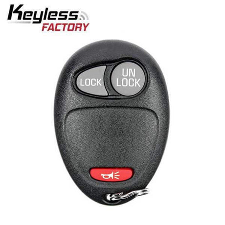 01-12 GM: SUV, Truck, Van | 06-08 Isuzu: Truck | 3-Button Keyless Entry Remote | PN: 10335583 | FCC: L2C0007T | SKU: R-G-L2C-3B | Aftermarket