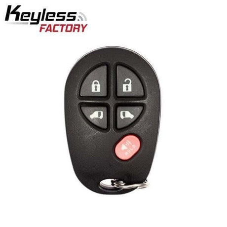 04-20 Toyota: Van | 5-Button Keyless Entry Remote | PN: 89742-AE031 | FCC: GQ43VT20T | SKU: R-T-20T-5B | Aftermarket