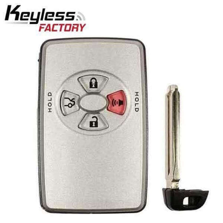 05-07 Toyota: Car | 4-Button Smart Key | PN: 89904-07030 | FCC: HYQ14AAF | SKU: RSK-TOY-AAF4 | Aftermarket