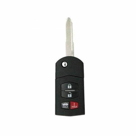 06-15 Mazda: Car | 4-Button Flip Key | PN: BBM4-67-5RY | FCC: BGBX1T478SKE125-01 | SKU: RK-MZ-SKE-4 | Aftermarket